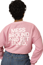 Try Jesus Crop Sweater